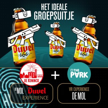 Vang 'De Mol' bij The Park Playground